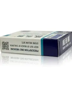威而鋼 Viagra 100mg 藥盒側面製造商與保存標示