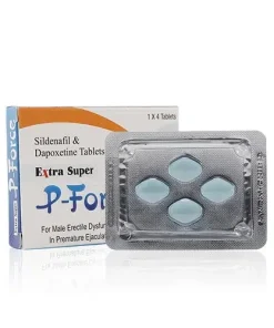 【藍P】 Extra super P-Force 雙效威而鋼 200mg (4錠裝)