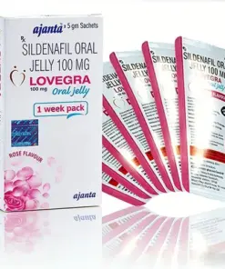 【女性專用】Lovegra Oral Jelly 女用果凍威而鋼 100mg (7包裝/盒)：圖片 3