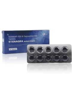 【藍鑽】Stenagra Super Power 超級雙效威而鋼 200mg (10錠裝)
