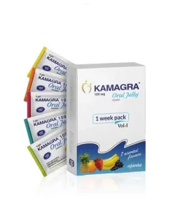 【男性專用】Kamagra Oral Jelly 泰國果凍威而鋼 100mg (7包裝/盒)
