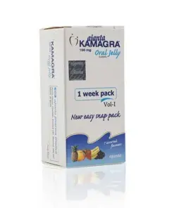 【男性專用】Kamagra Oral Jelly 泰國果凍威而鋼 100mg (7包裝/盒)：圖片 3