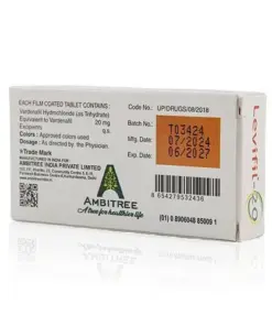 【樂威壯】 Levifil-20 樂威壯學名藥 20mg (30錠裝)：圖片 5