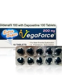 【藍蝌蚪】Extra Super VegaForce 超級雙效威而鋼 200mg（10錠裝）