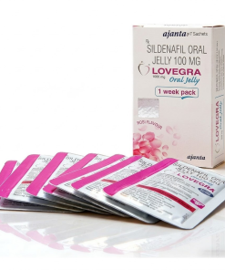 【女性專用】Lovegra Oral Jelly 女用果凍威而鋼 100mg (7包裝/盒)