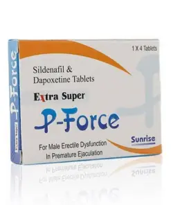 【藍P】 Extra super P-Force 雙效威而鋼 200mg (4錠裝)：圖片 4