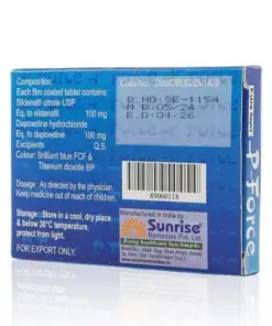 【藍P】 Extra super P-Force 雙效威而鋼 200mg (4錠裝)：圖片 5