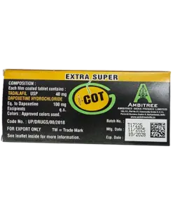 【紅魔】EXTRA SUPER I COT 雙效犀利士紅魔 140mg (10錠裝):圖片 2