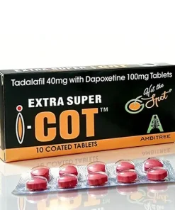 【紅魔】EXTRA SUPER I COT 雙效犀利士紅魔 140mg (10錠裝)